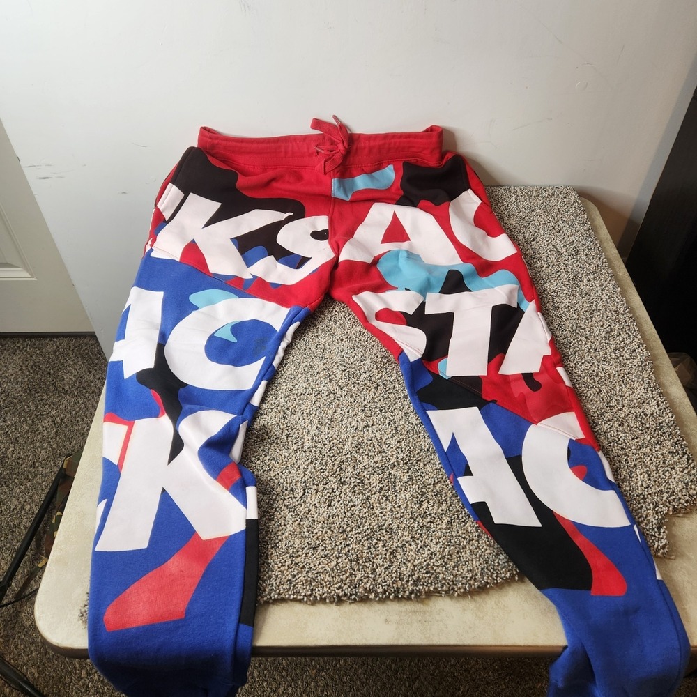 Another Hype Piece AHP Jogger Pant Men Xl Drawstring Y2k 90s Streetwear Distress